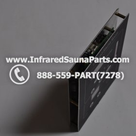 CIRCUIT BOARDS WITH  FACE PLATES - CIRCUIT BOARD WITH FACE PLATE DELUXE INFRARED SAUNA  MANUAL ON OFF SWITCH DUAL SIDE 9