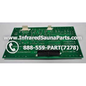 CIRCUIT BOARDS / TOUCH PADS - CIRCUIT BOARD  TOUCHPAD ZENAWAKENING INFRARED SAUNA 06S10195 2
