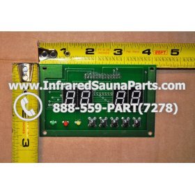 CIRCUIT BOARDS / TOUCH PADS - CIRCUIT BOARD  TOUCHPAD ZENAWAKENING INFRARED SAUNA WSP4 2