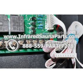 COMPLETE CONTROL POWER BOX 220V / 240V - COMPLETE CONTROL POWER BOX 220V / 240V WITH 8 CIRCUIT BOARD PINS SUPPLY WORLD INFRARED SAUNA 14
