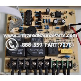 COMPLETE CONTROL POWER BOX 220V / 240V - COMPLETE CONTROL POWER BOX 220V / 240V GAIA INFRARED SAUNA STYLE 1 7