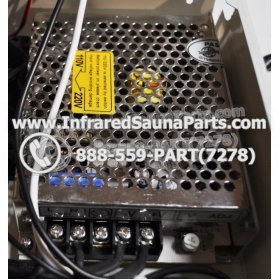 COMPLETE CONTROL POWER BOX 220V / 240V - COMPLETE CONTROL POWER BOX 220V / 240V HOTWIND INFRARED SAUNA STYLE 1 8