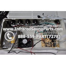 COMPLETE CONTROL POWER BOX 220V / 240V - COMPLETE CONTROL POWER BOX 220V / 240V HOTWIND INFRARED SAUNA STYLE 1 10