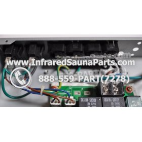 COMPLETE CONTROL POWER BOX 220V / 240V - COMPLETE CONTROL POWER BOX 220V / 240V HYDRA  INFRARED SAUNA STYLE 3 10