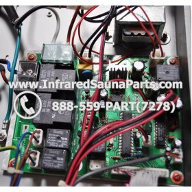 COMPLETE CONTROL POWER BOX 220V / 240V - COMPLETE CONTROL POWER BOX 220V / 240V GAIA INFRARED SAUNA STYLE 3 12