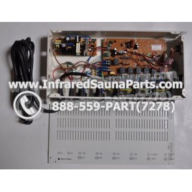 COMPLETE CONTROL POWER BOX 220V / 240V - COMPLETE CONTROL POWER BOX 220V / 240V HYDRA  INFRARED SAUNA STYLE 4 5