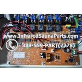 COMPLETE CONTROL POWER BOX 220V / 240V - COMPLETE CONTROL POWER BOX 220V / 240V HYDRA  INFRARED SAUNA STYLE 4 9