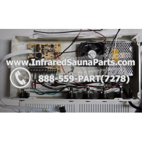 COMPLETE CONTROL POWER BOX 220V / 240V - COMPLETE CONTROL POWER BOX 220V / 240V HYDRA INFRARED SAUNA STYLE 1 6