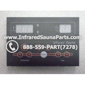 CIRCUIT BOARDS WITH  FACE PLATES - CIRCUIT BOARD WITH FACEPLATE HEALTHLAND INFRARED SAUNA 06S10195 1